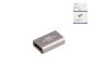 Preview: Konektor DINIC HDMI-A, 8K, kovová zásuvka HDMI-A, 8K 60Hz / 4K 120Hz, rámček DINIC s eurootvorom